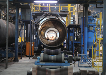 East Pipes manufactures various types of pipes with outer diameters ranging up to 100 inches