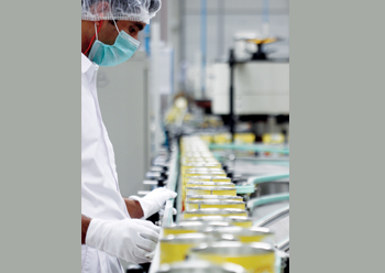 A production line of Dammam-based Saudi Arabia Packaging Industries (Sapin)